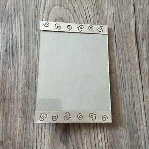 Stylish Silver Swirl Photo Frame